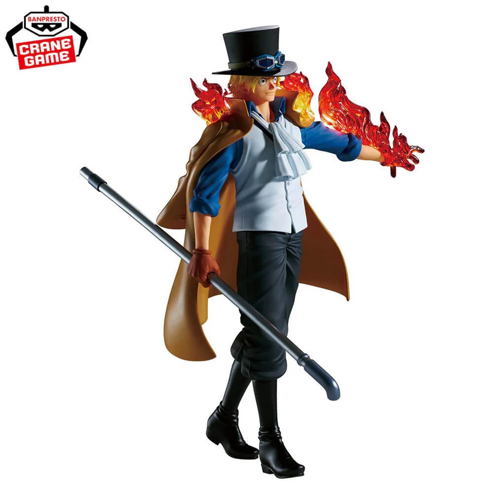 ONE PIECE FIGURA SABO THE SHUKKO LOGIA COMO NUEVA PREVENTA 3-4 sem.