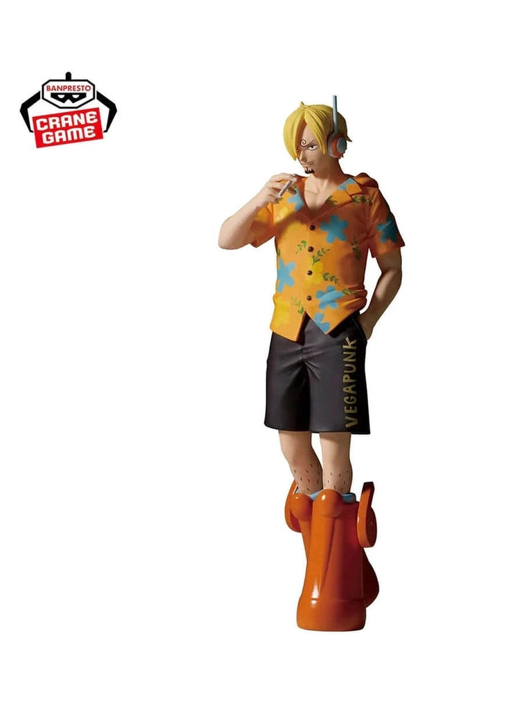 ONE PIECE FIGURA SANJI THE SHUKKO EGGHEAD Ver. COMO NUEVA