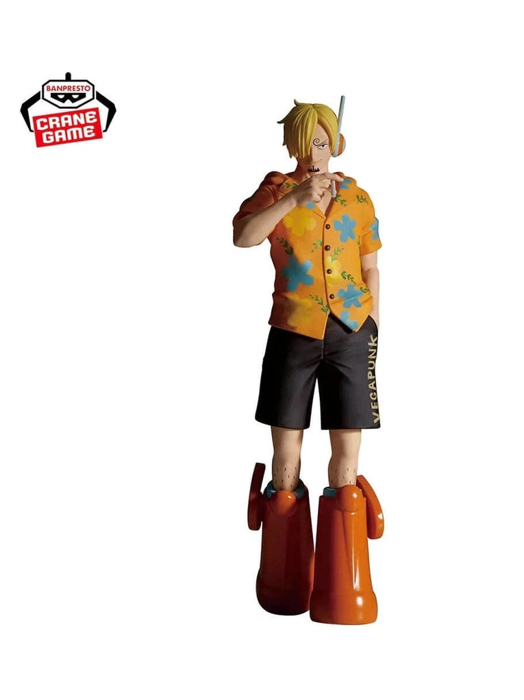 ONE PIECE FIGURA SANJI THE SHUKKO EGGHEAD Ver. COMO NUEVA
