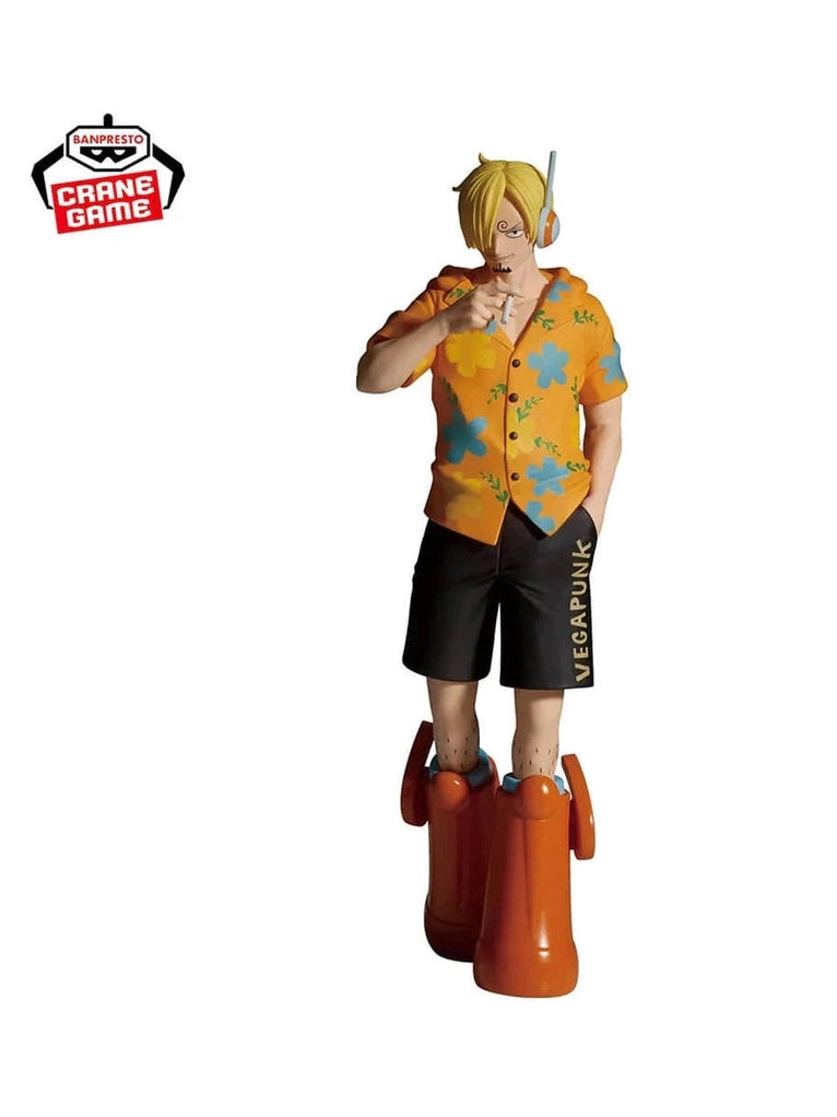 ONE PIECE FIGURA SANJI THE SHUKKO EGGHEAD Ver. COMO NUEVA