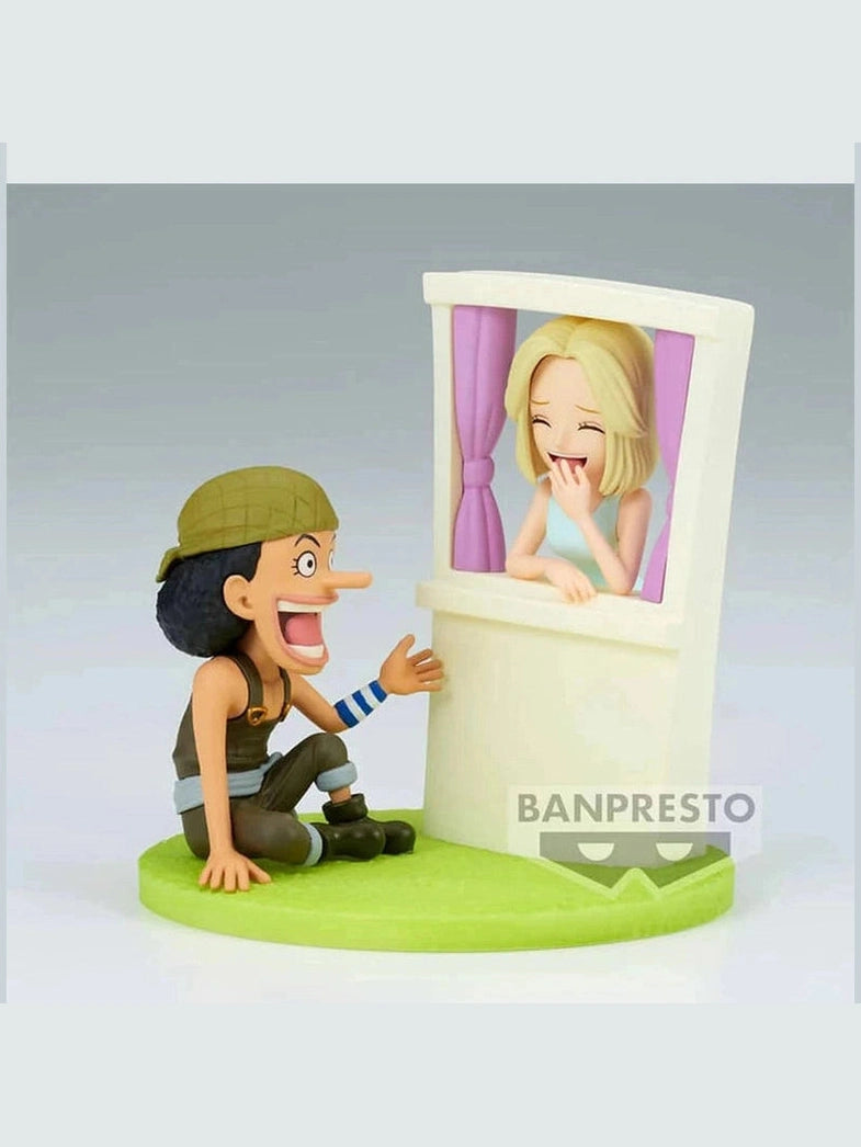 ONE PIECE FIGURA USOPP & KAYA LOG STORIES BANPRESTO PRECINTADA