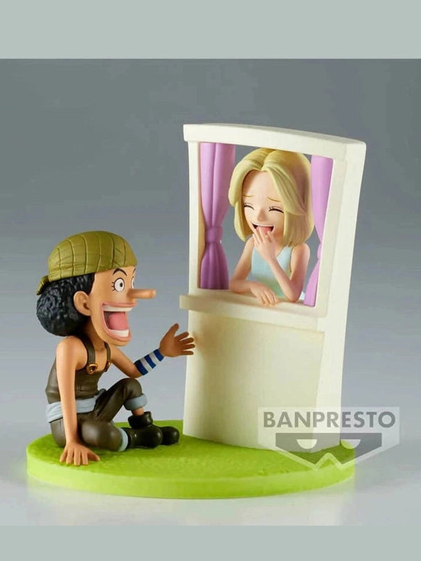 ONE PIECE FIGURA USOPP & KAYA LOG STORIES BANPRESTO PRECINTADA