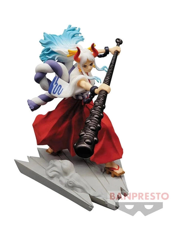 ONE PIECE FIGURA ZENKOUZEKKEI YAMATO SPECIAL SANJI COMO NUEVA