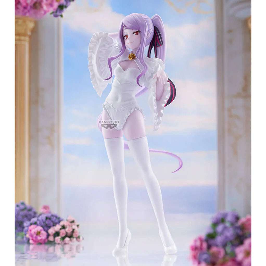 OVERLORD FIGURA SHALLTEAR BLOODFALLEN WEDDING VER. GLITTER & GLAMOURS COMO NUEVA PREVENTA