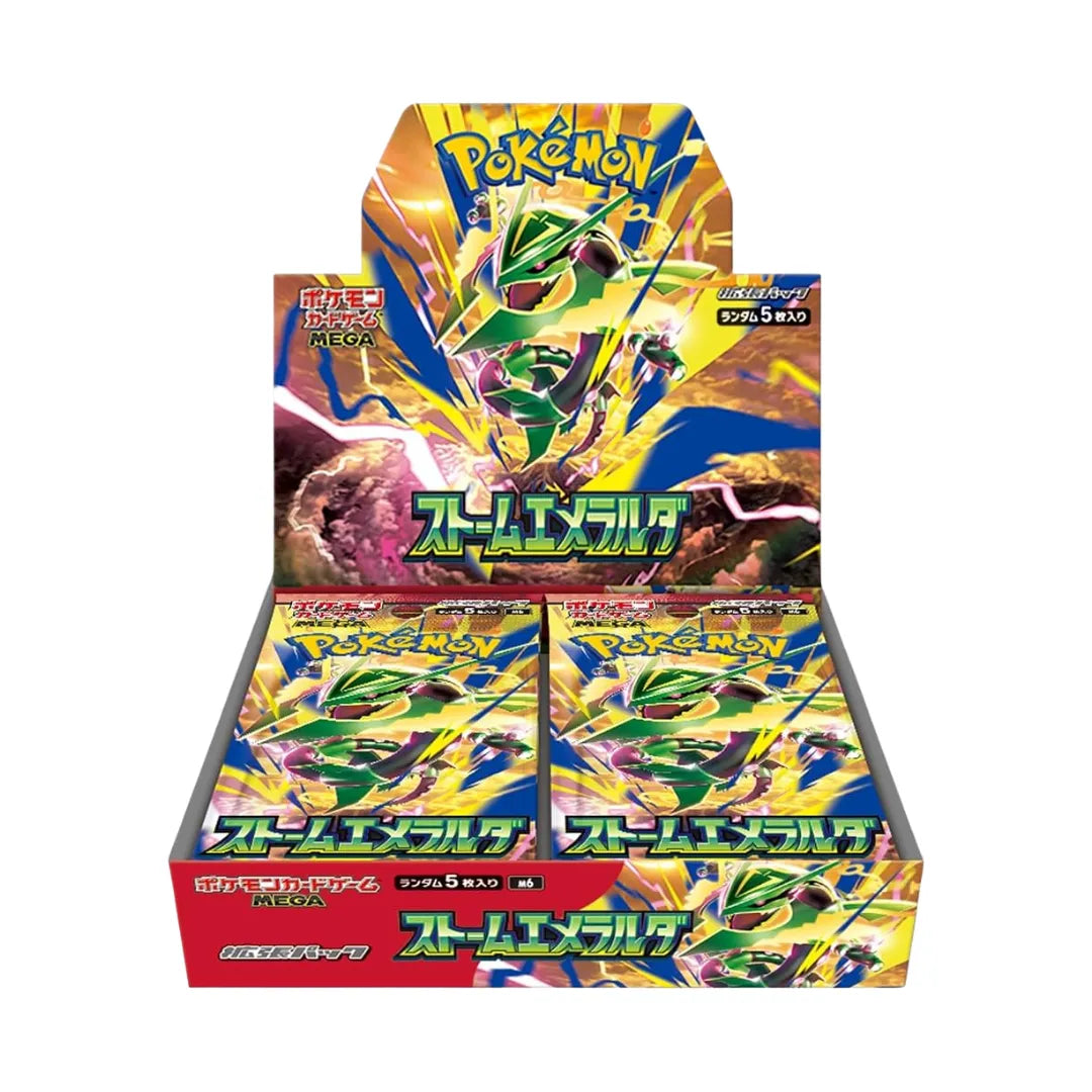 Pokémon TCG Caja de Sobres Tormenta Esmeralda [M6] (Japonés)-Pokemon TCG-Otaku Village