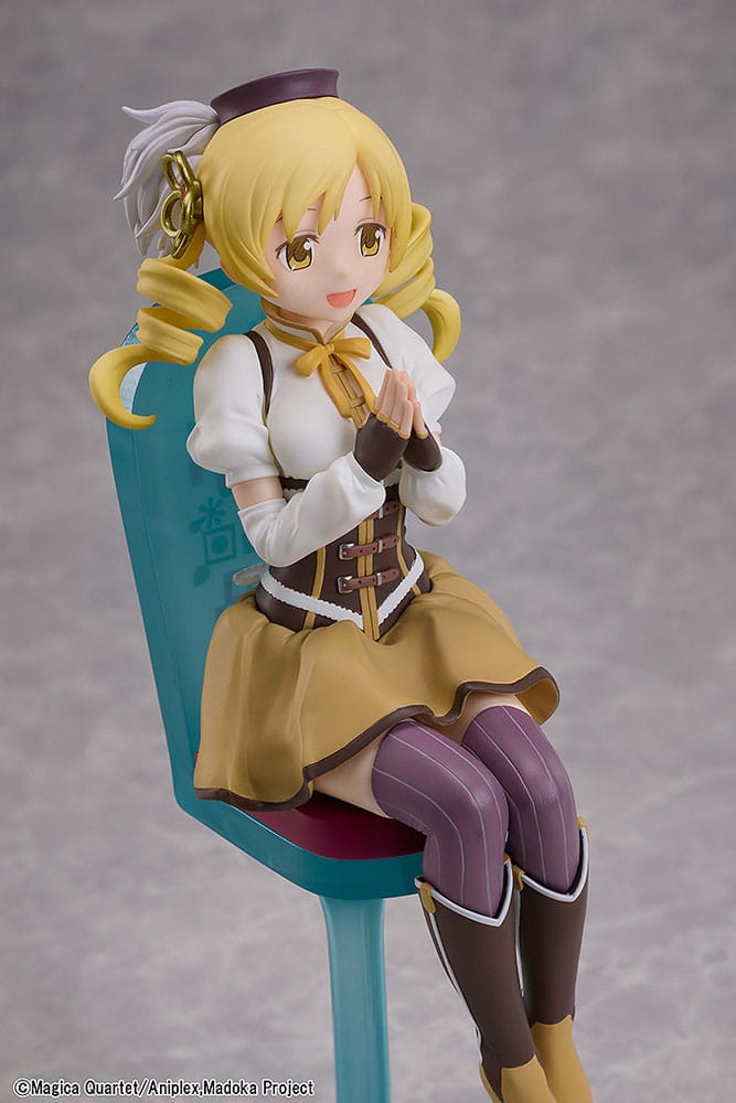 PUELLA MAGI MADOKA MAGICA LA PELÍCULA: REBELIÓN ESTATUA PVC MAMI TOMOE TEA PARTY CAKE SONG VER.