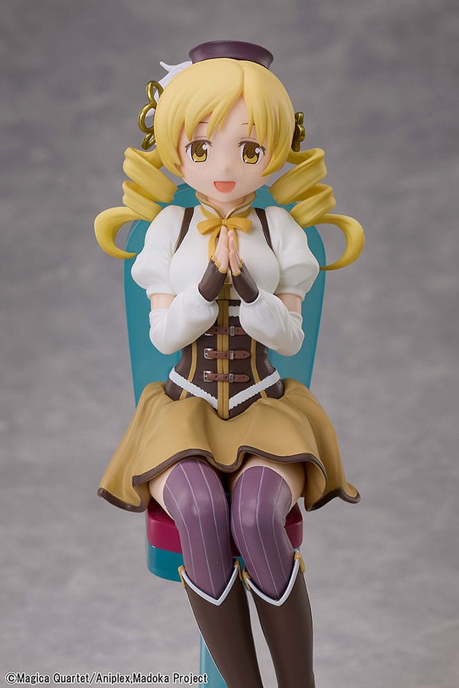 PUELLA MAGI MADOKA MAGICA LA PELÍCULA: REBELIÓN ESTATUA PVC MAMI TOMOE TEA PARTY CAKE SONG VER.