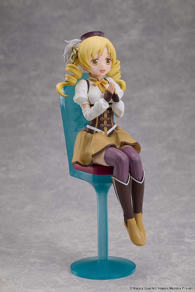 PUELLA MAGI MADOKA MAGICA LA PELÍCULA: REBELIÓN ESTATUA PVC MAMI TOMOE TEA PARTY CAKE SONG VER.