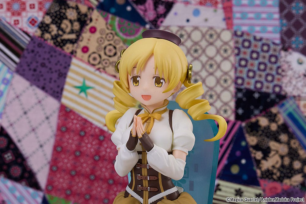 PUELLA MAGI MADOKA MAGICA LA PELÍCULA: REBELIÓN ESTATUA PVC MAMI TOMOE TEA PARTY CAKE SONG VER.