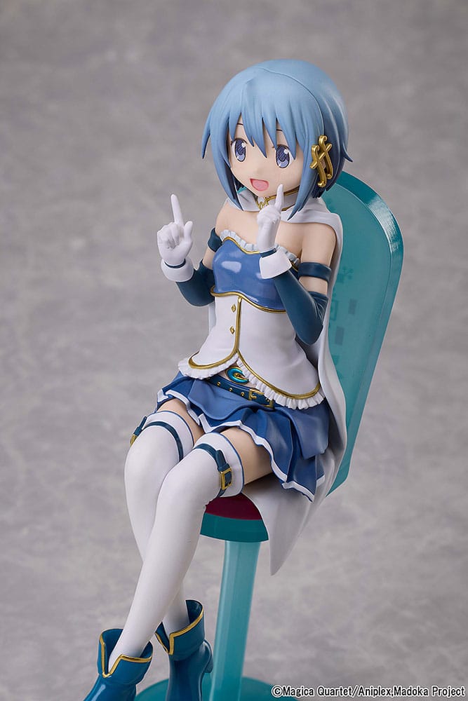 PUELLA MAGI MADOKA MAGICA LA PELÍCULA: REBELIÓN ESTATUA PVC SAYAKA MIKI TEA PARTY CAKE SONG VER.