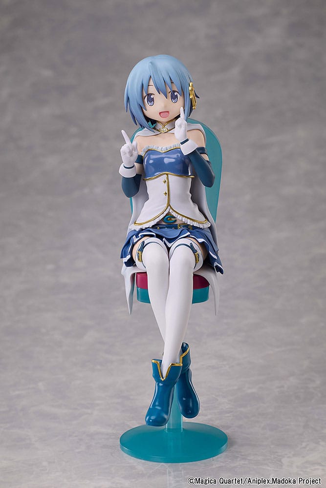 PUELLA MAGI MADOKA MAGICA LA PELÍCULA: REBELIÓN ESTATUA PVC SAYAKA MIKI TEA PARTY CAKE SONG VER.