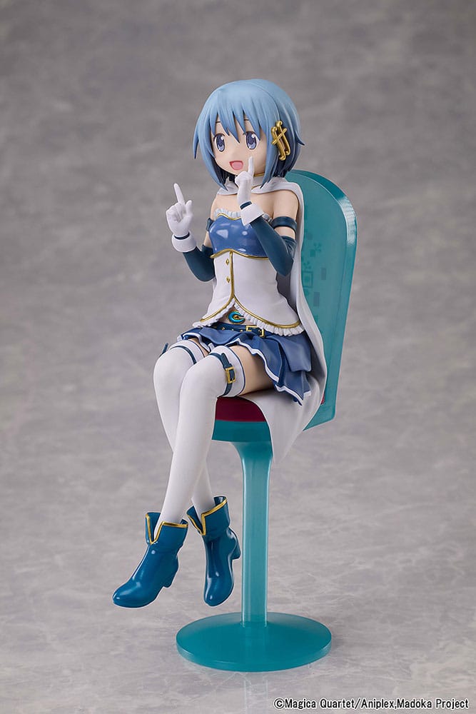 PUELLA MAGI MADOKA MAGICA LA PELÍCULA: REBELIÓN ESTATUA PVC SAYAKA MIKI TEA PARTY CAKE SONG VER.