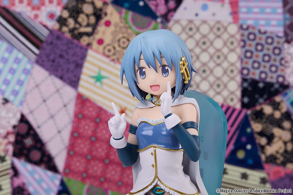 PUELLA MAGI MADOKA MAGICA LA PELÍCULA: REBELIÓN ESTATUA PVC SAYAKA MIKI TEA PARTY CAKE SONG VER.