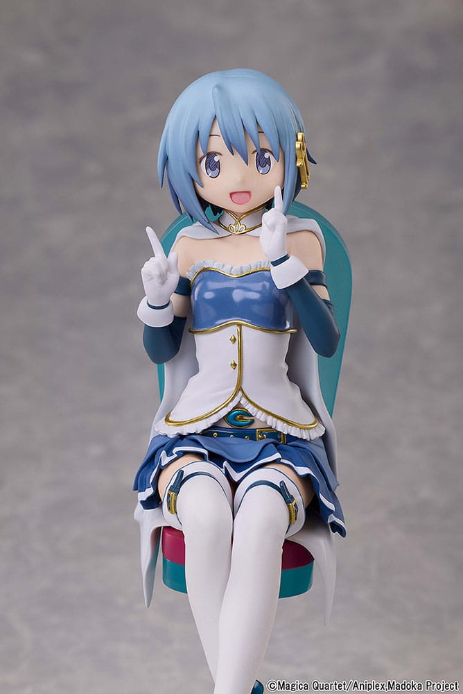 PUELLA MAGI MADOKA MAGICA LA PELÍCULA: REBELIÓN ESTATUA PVC SAYAKA MIKI TEA PARTY CAKE SONG VER.