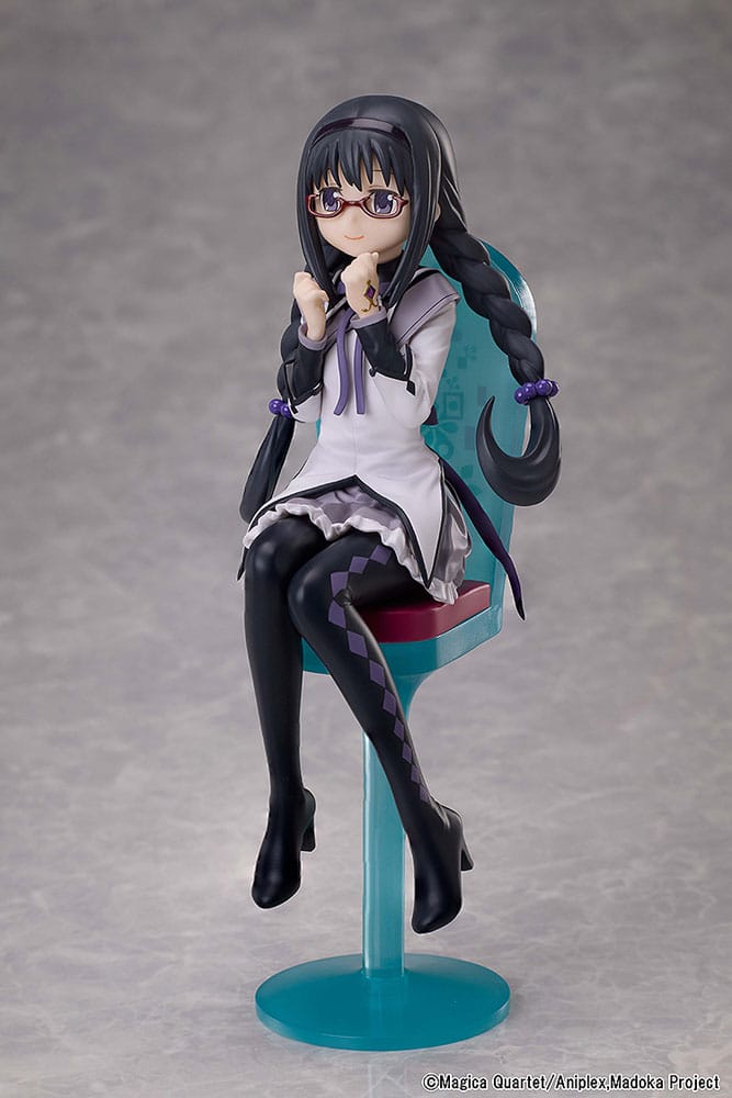 PUELLA MAGI MADOKA MAGICA THE MOVIE: REBELLION ESTATUA PVC HOMURA AKEMI TEA PARTY CAKE SONG VER.