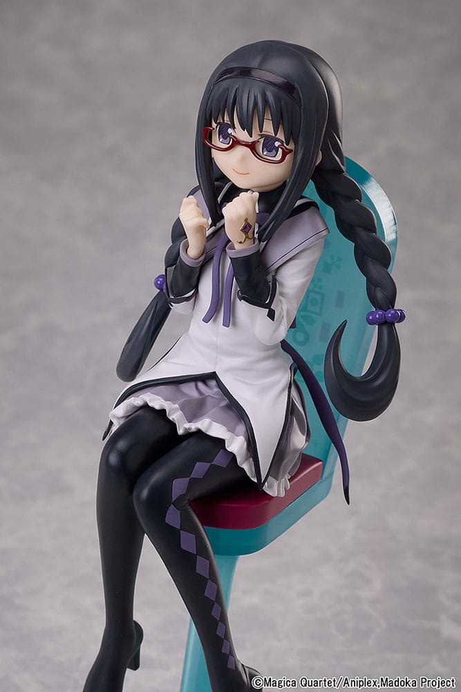 PUELLA MAGI MADOKA MAGICA THE MOVIE: REBELLION ESTATUA PVC HOMURA AKEMI TEA PARTY CAKE SONG VER.