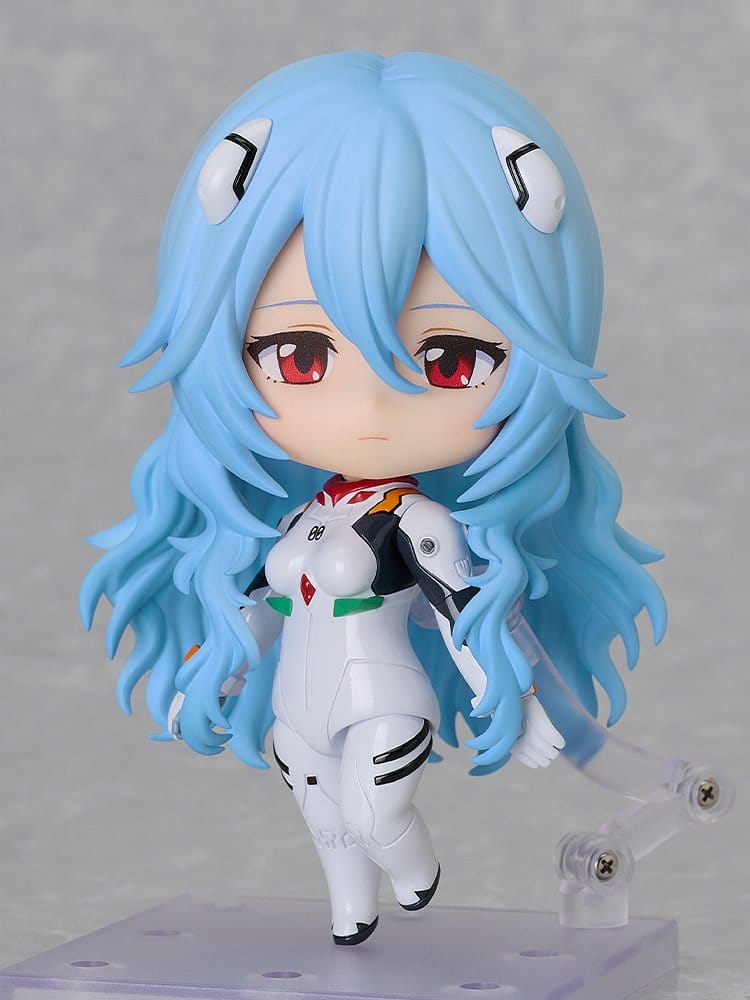REBUILD OF EVANGELION NENDOROID FIGURA REI AYANAMI: LONG HAIR VER.