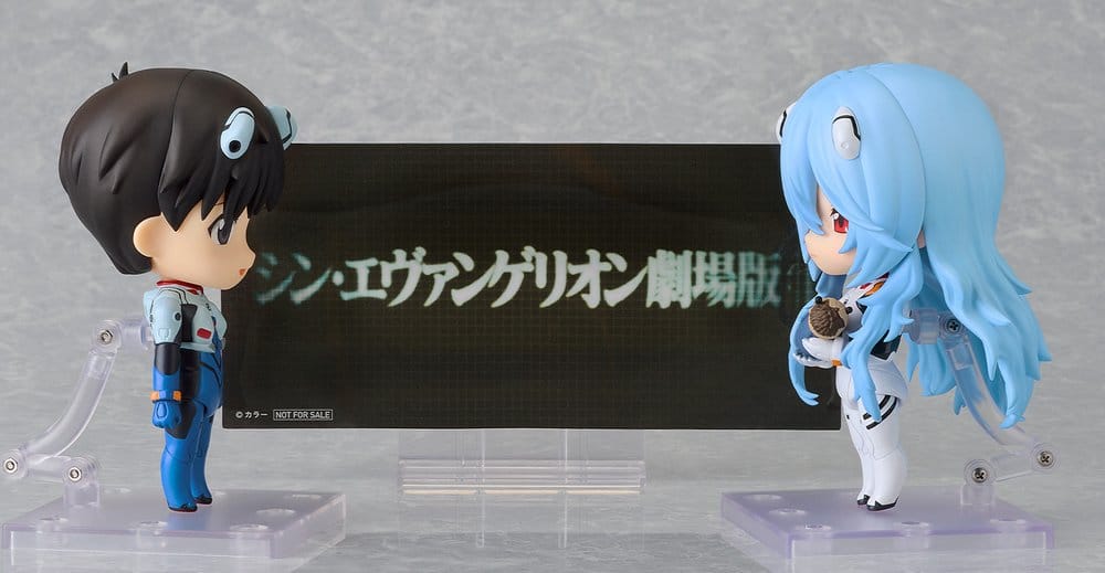 REBUILD OF EVANGELION NENDOROID FIGURA REI AYANAMI: LONG HAIR VER.