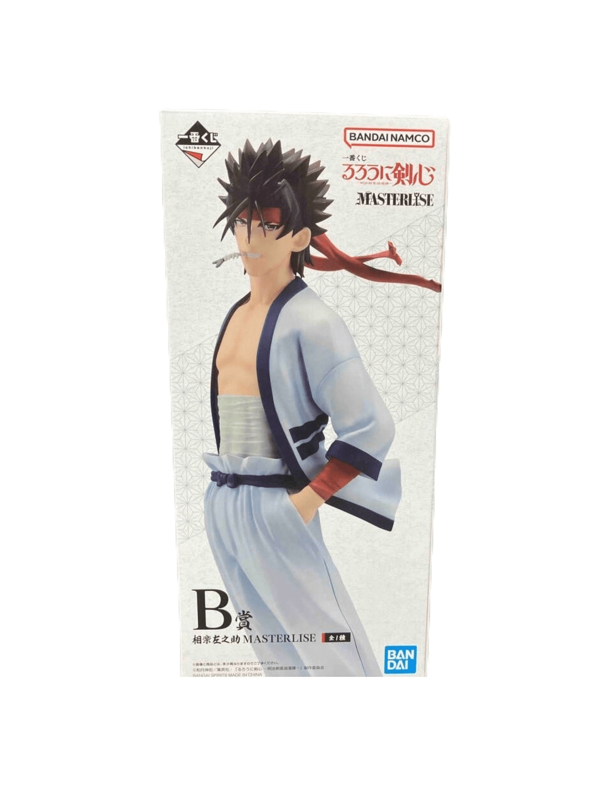 RUROUNI KENSHIN PRICE B MASTERLISE ICHIBAN KUJI SANOSUKE SAGARA PRECINTADA PREVENTA 3-4 SEM.