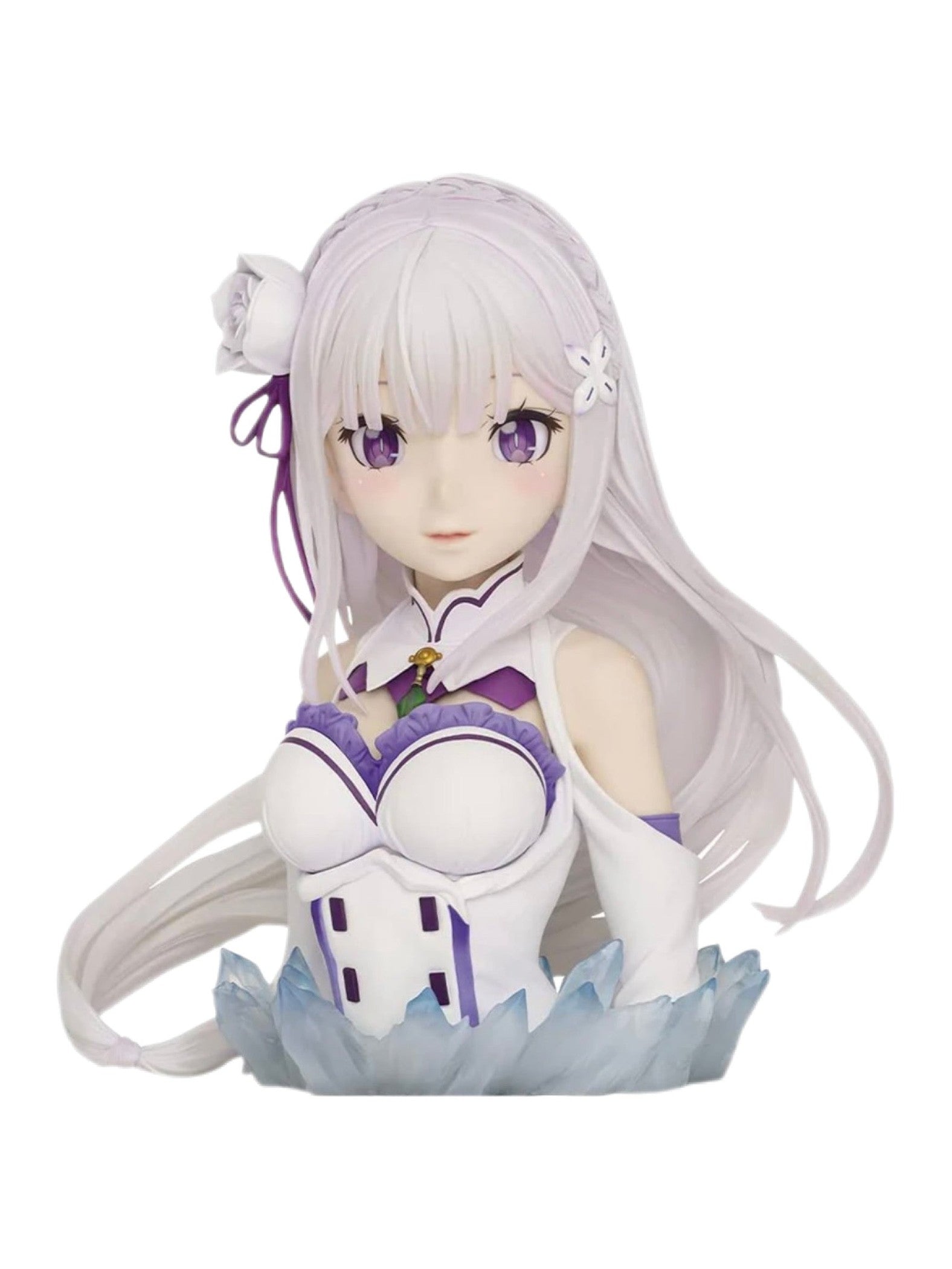 RE:ZERO ANATA NI, SEIREI NO SHUKUFUKU GA ARIMASU YOU NI ICHIBAN KUJI EMILIA PRIZE A ARTSCALE BUST 1/3 FIGURE PRECINTADA STOCK JAPÓN 5-6 sem.