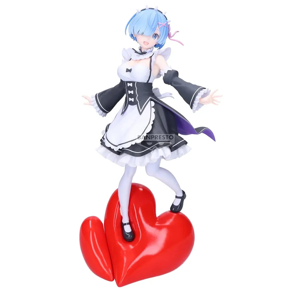 Re:Zero Banpresto ESPRESTO Figura Rem Poppin Heart Ver.-Banpresto-Otaku Village