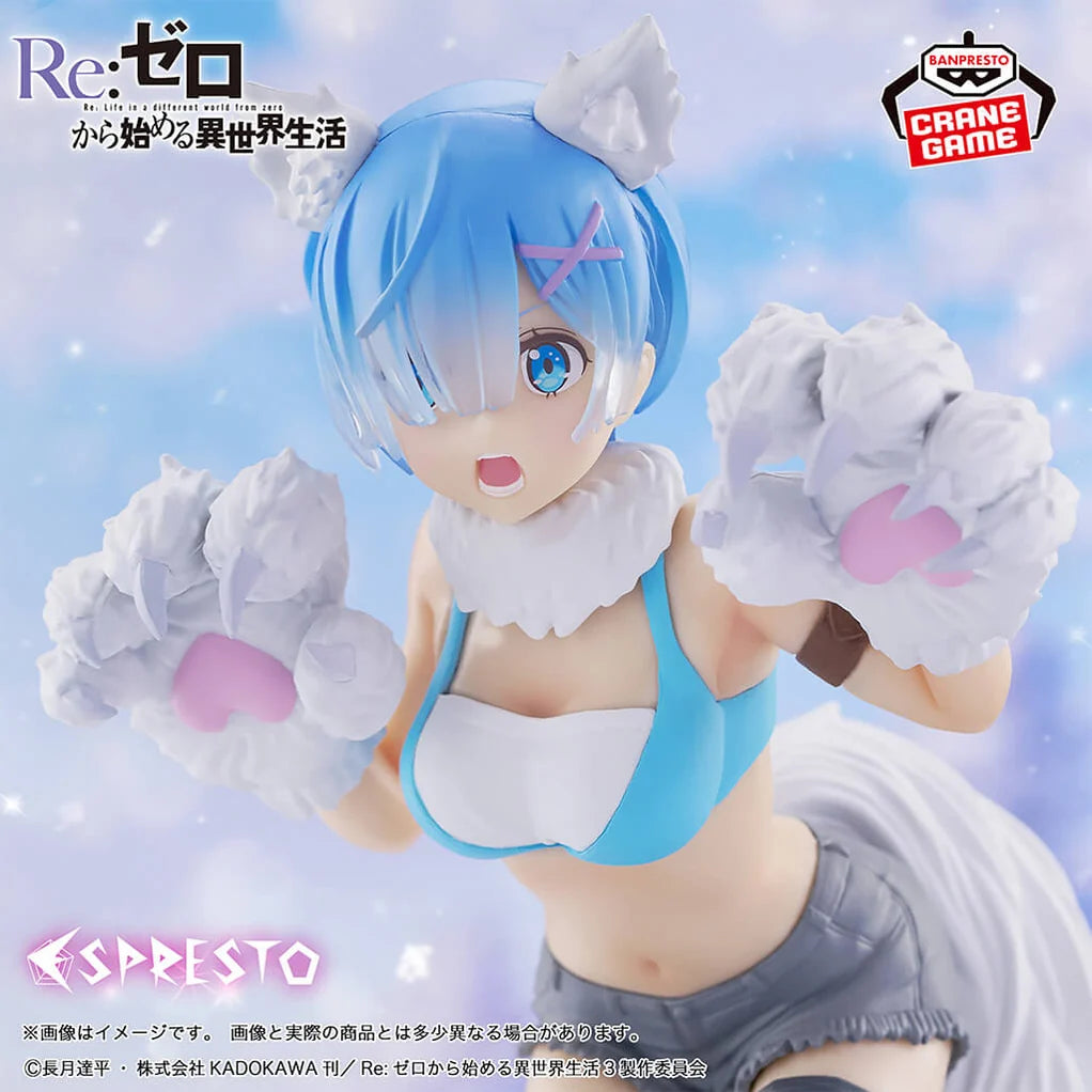 Re:Zero Espresto Figura Rem Monster Motion Another Color Ver.-Banpresto-Otaku Village