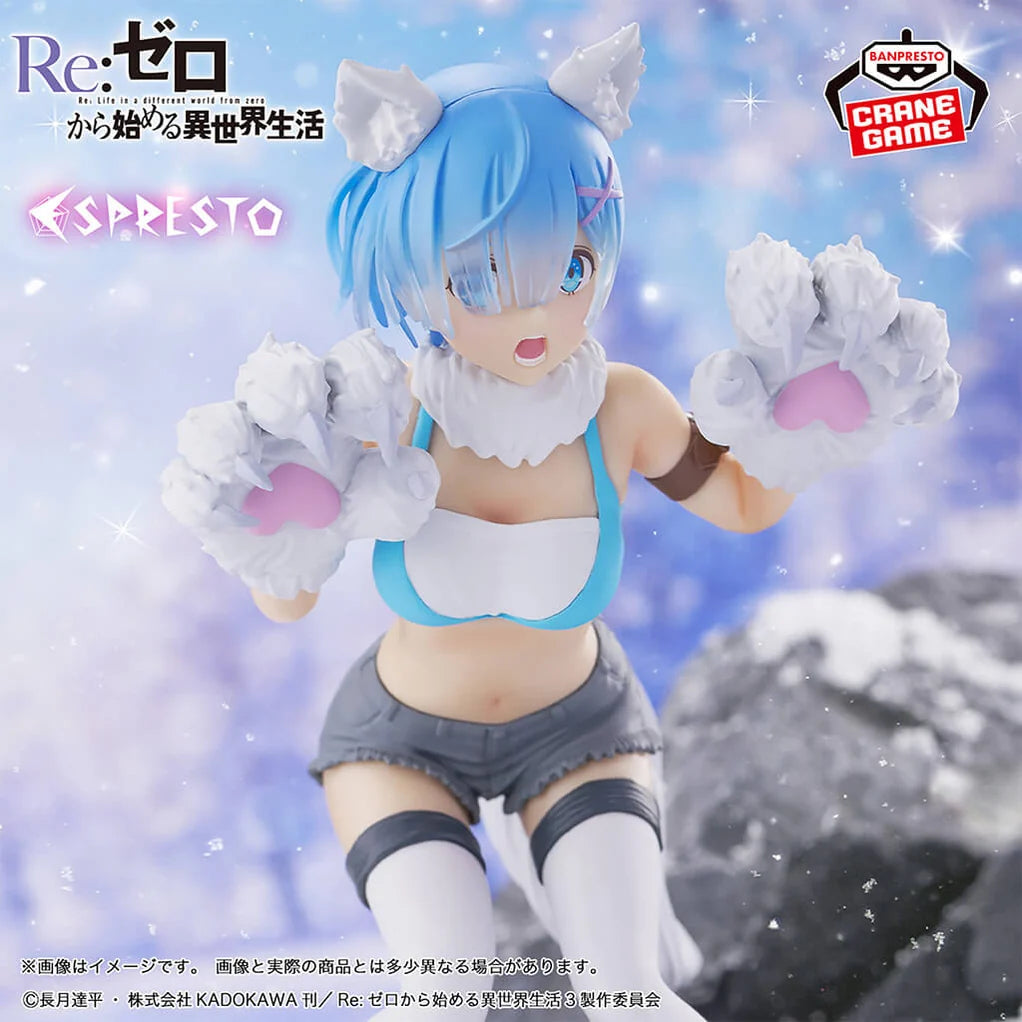 Re:Zero Espresto Figura Rem Monster Motion Another Color Ver.-Banpresto-Otaku Village