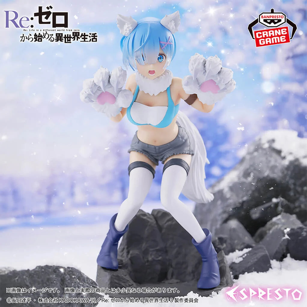 Re:Zero Espresto Figura Rem Monster Motion Another Color Ver.-Banpresto-Otaku Village