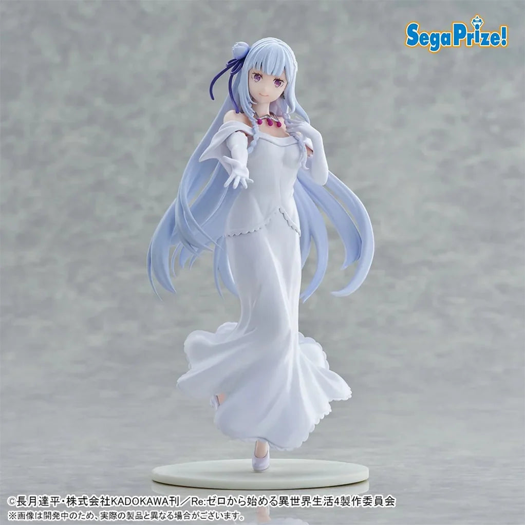 Re:Zero SEGA XStellar Figura Emilia Wedding Dress Ver.-Sega-Otaku Village