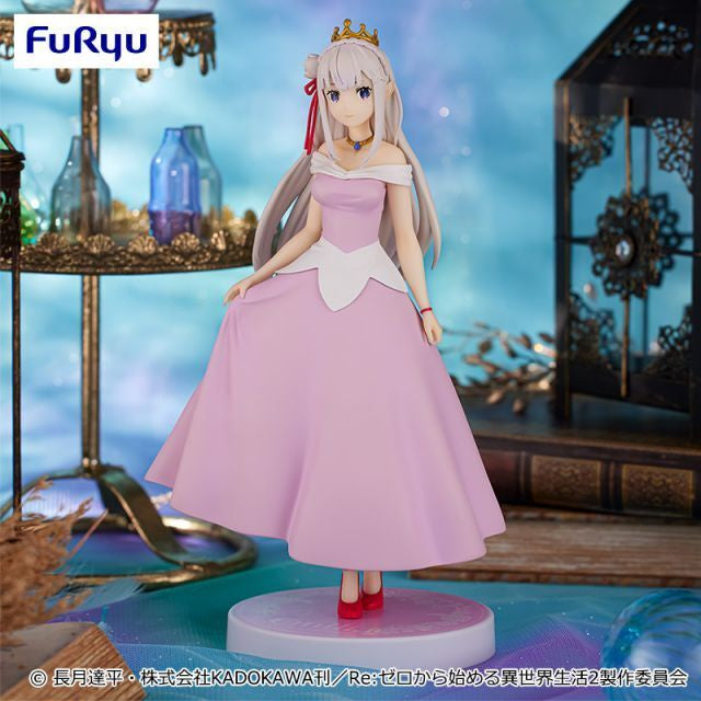 RE:ZERO STARTING LIFE IN ANOTHER WORLD FAIRY TALE SERIES EMILIA SLEEPING BEAUTY ROUND1 LIMITED ANOTHER COLOR VER. MUY BUEN ESTADO
