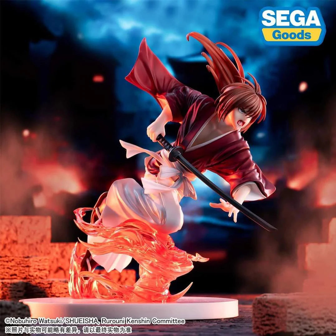 RUROUNI KENSHIN FIGURA KENSHIN HIMURA LUMINASTA PRECINTADA STOCK JAPÓN 5-6 sem.