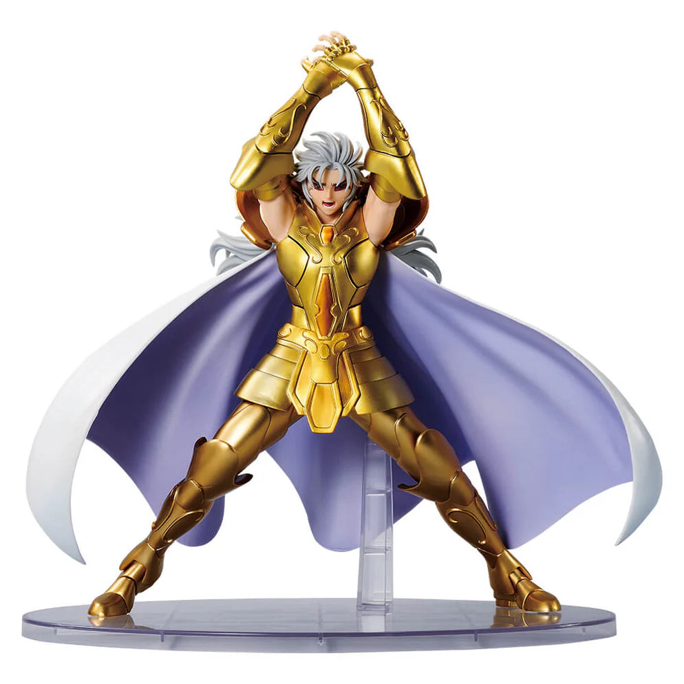 SAINT SEIYA EDICIÓN GOLD SAINT FIGURA GÉMINIS ICHIBAN KUJI PRICE LAST ONE PRECINTADA PREVENTA 3-4 SEM.
