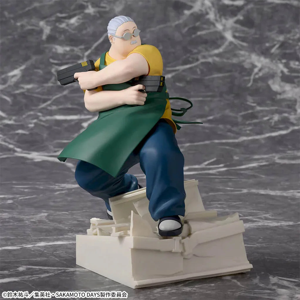 SAKAMOTO DAYS FIGURA DE TARO SAKAMOTO VERSIÓN MANAGER LUMINASTA PRECINTADA PREVENTA