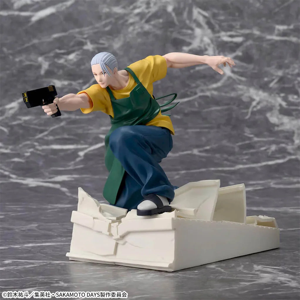 SAKAMOTO DAYS FIGURA VERSIÓN HIT MAN LUMINASTA SAKAMOTO DAYS PRECINTADA PREVENTA