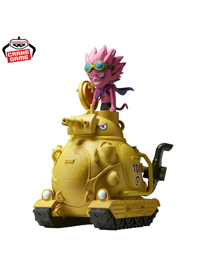 SANDLAND FIGURA SAND LAND ROYAL ARMY TANK CORPS NO. 104 SAND LAND MEGA WORLD COLLECTABLE BANPRESTO COMO NUEVA