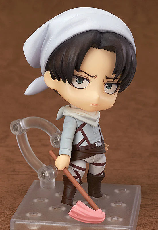 SHINGEKI NO KYOJIN LEVI CLEANING VER. NENDOROID #417 GOOD SMILE COMPANY