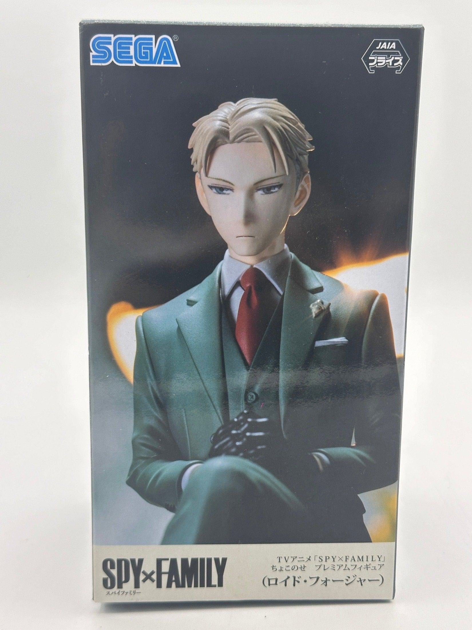 SPY X FAMILY FIGURA LOID FORGER PERCHING MUY BUEN ESTADO