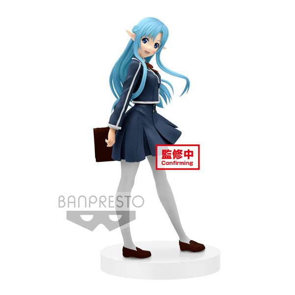SWORD ART ONLINE - EXQ FIGURE ASUNA SURVIVOR SCHOOL UNIFORM VER. MUY BUEN ESTADO