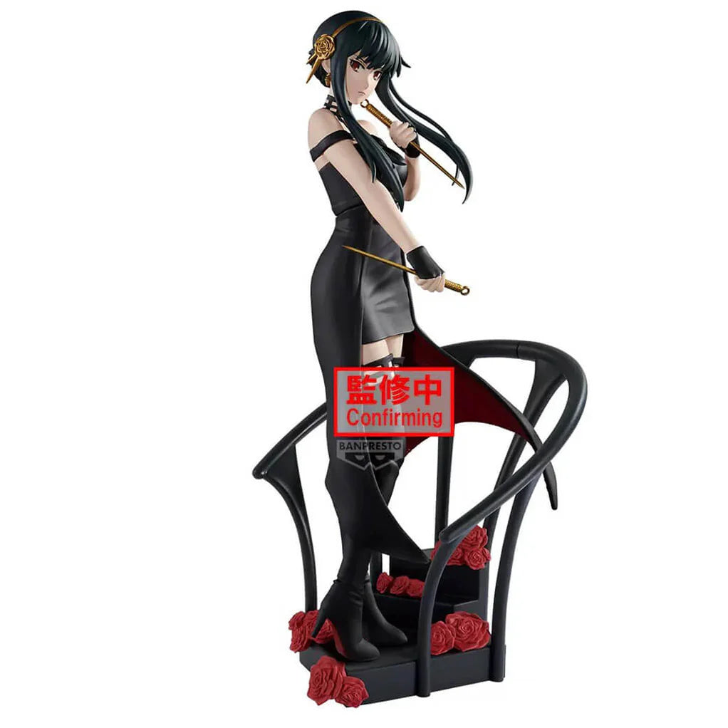 SPYxFAMILY FIGURA YOR FORGER ROSE FLOWER DXF