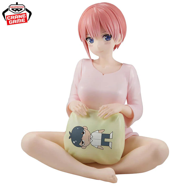 THE QUINTESSENTIAL QUINTUPLETS FIGURA NAKANO ICHIKA VER. PIJAMA RELAX TIME COMO NUEVA STOCK JAPÓN 5-6 sem.