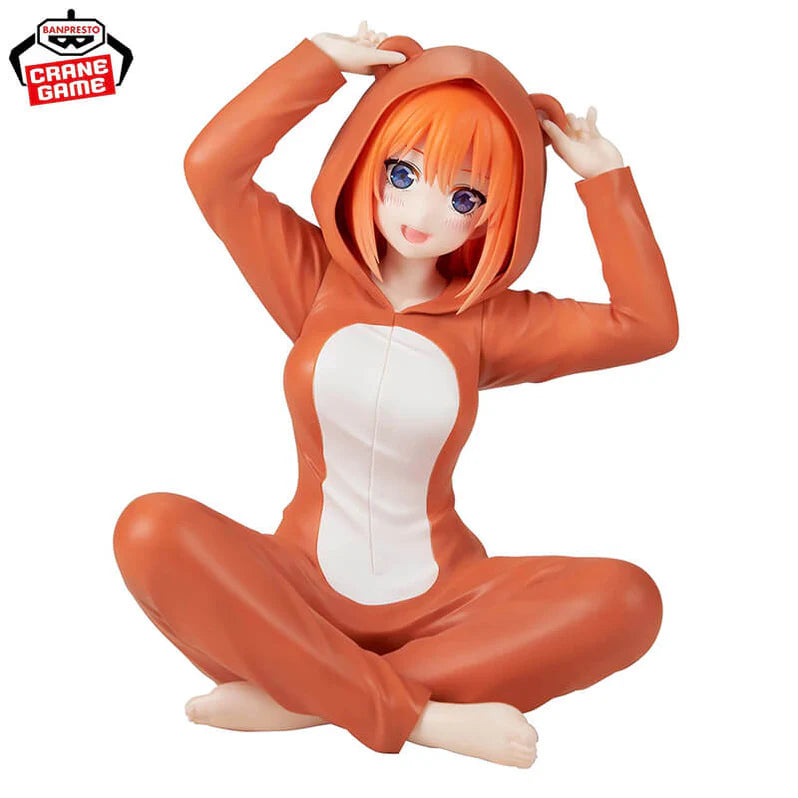 THE QUINTESSENTIAL QUINTUPLETS NAKANO YOTSUBA VER. PIJAMAS RELAX TIME COMO NUEVA STOCK JAPÓN 5-6 sem.