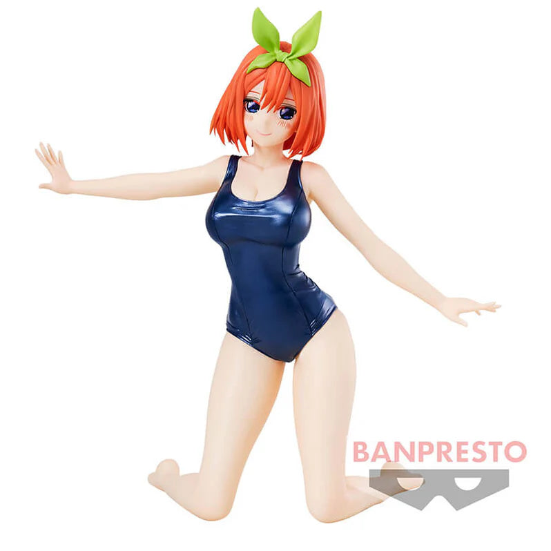 THE QUINTESSENTIAL QUINTUPLETS NAKANO YOTSUBA VERSIÓN ESTILO ESCOLAR CELESTIAL VIVI COMO NUEVA STOCK JAPÓN 5-6 sem.