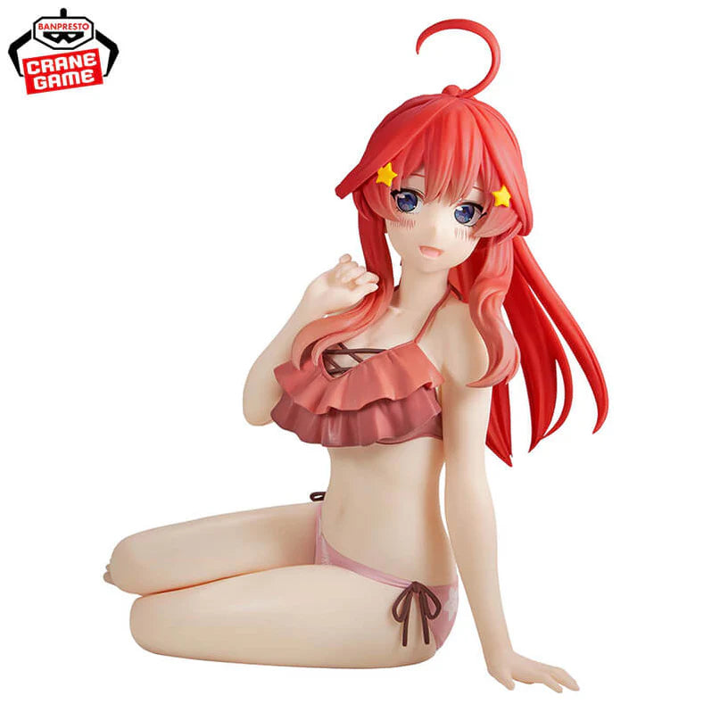 THE QUINTESSENTIAL QUINTUPLETS NAKANO ITSUKI VERSIÓN EN TRAJE DE BAÑADOR CELESTIAL VIVI COMO NUEVA STOCK JAPÓN 5-6 sem.