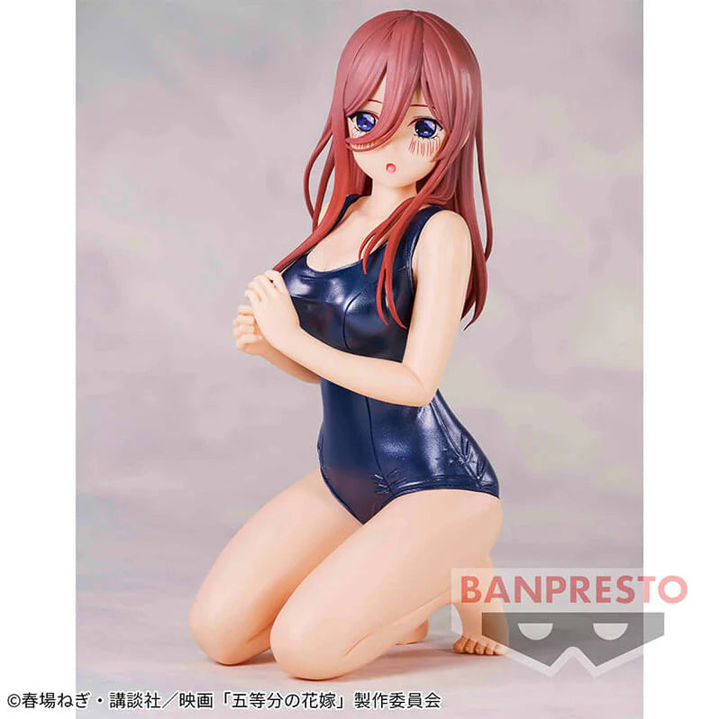 THE QUINTESSENTIAL QUINTUPLETS NAKANO MIKU VERSIÓN ESTILO ESCOLAR CELESTIAL VIVI COMO NUEVA STOCK JAPÓN 5-6 sem.