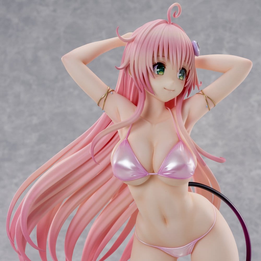 TO LOVE-RU DARKNESS ESTATUA PVC 1/4 SWIMSUIT SERIES LALA SATALIN DEVILUKE