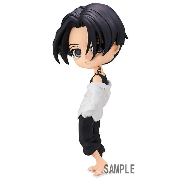 TOKYO REVENGERS MANJIRO SANO MIKEY FIGURA DE PELO NEGRO VER. Q POSKET