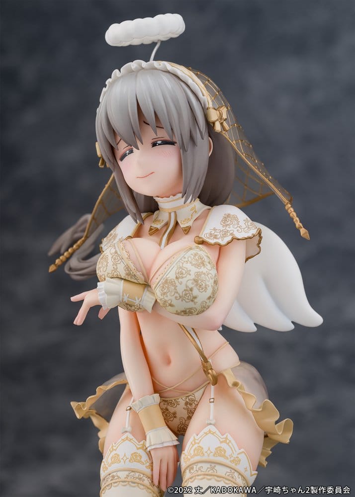 UZAKI-CHAN WANTS TO HANG OUT! ESTATUA PVC 1/7 TSUKI UZAKI ANGEL VER.