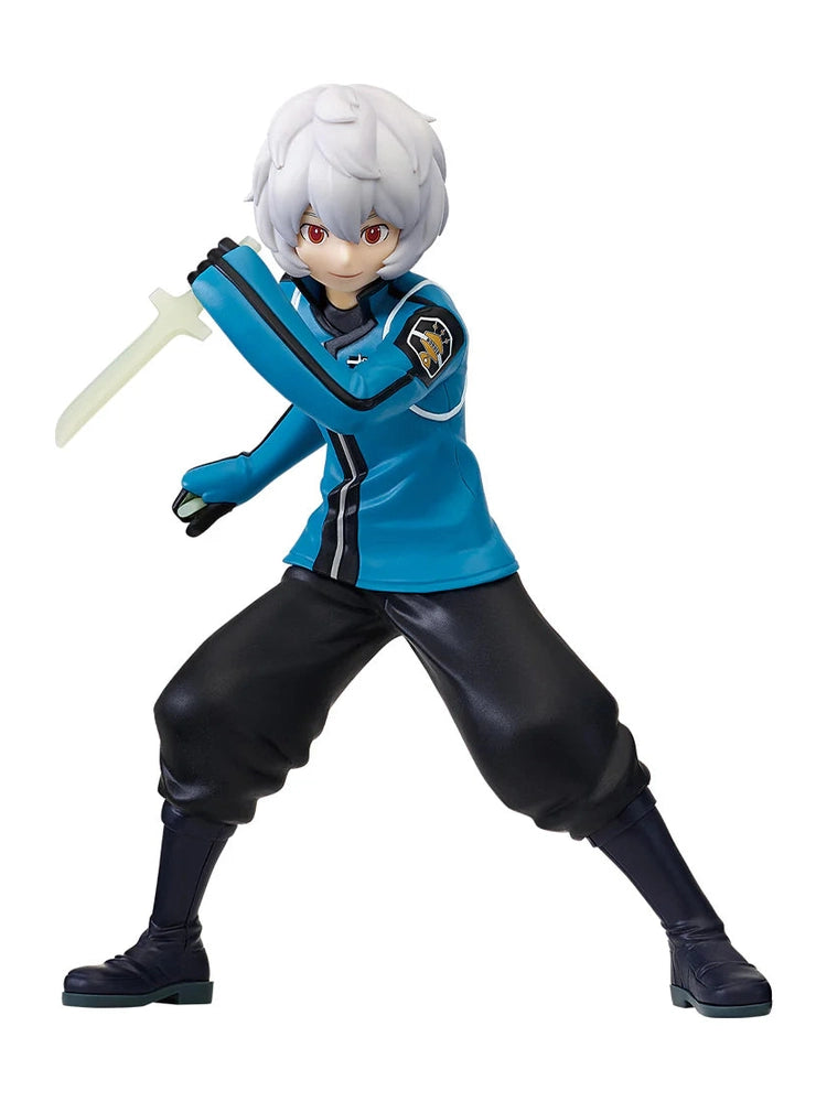 WORLD TRIGGER FIGURA CROSS WORLD TRIGGER THE BOUNDARIES A PATH TO THE FUTURE WOVEN WITH FRIENDS PRIZE A YUMA KUGA ICHIBAN KUJI
