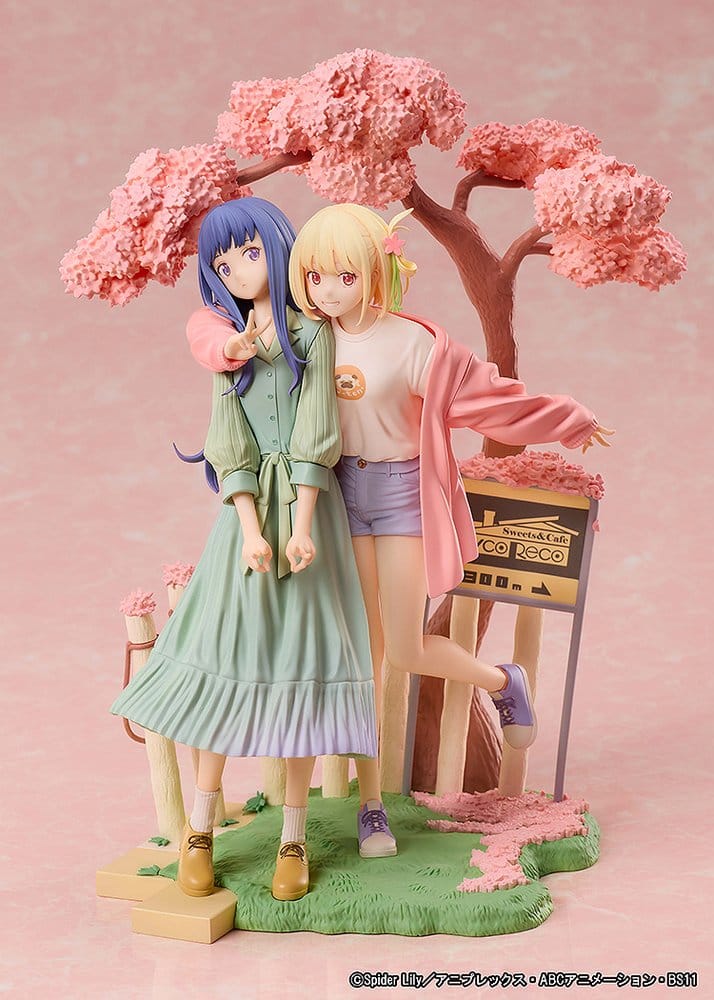 LYCORIS RECOIL PACK DE 2 FIGURAS PVC CHISATO NISHIKIGI & TAKINA INOUE SPRING VER.