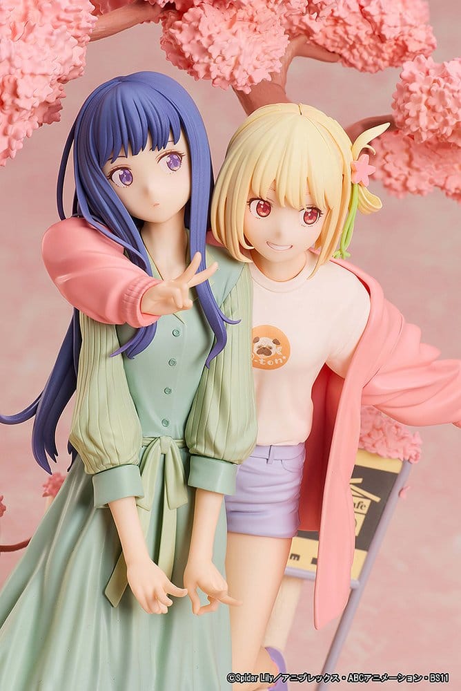 LYCORIS RECOIL PACK DE 2 FIGURAS PVC CHISATO NISHIKIGI & TAKINA INOUE SPRING VER.